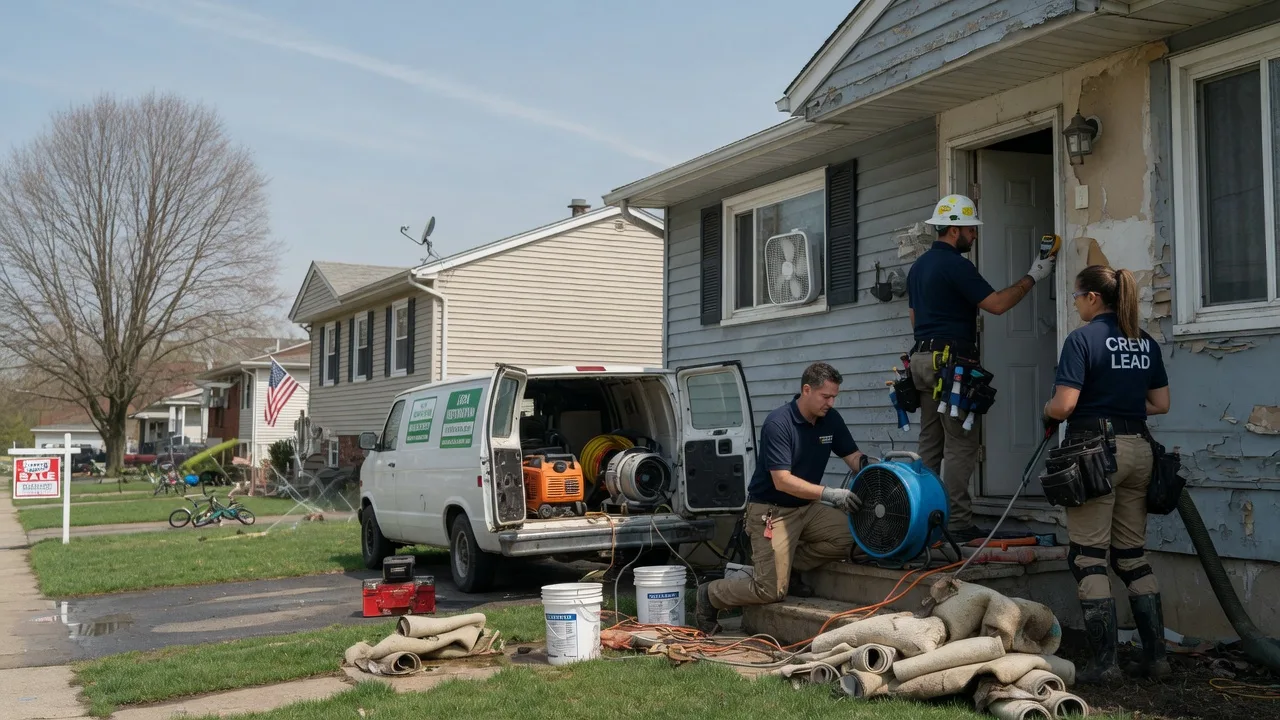 Flood Cleanup in Dodgeville, MI near me